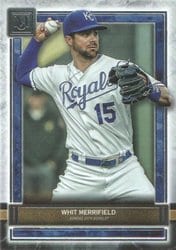 2020 Topps Museum Collection Base Set Whit Merrifield #23 card