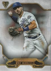 2020 Topps Triple Threads Base Set Whit Merrifield #40 card