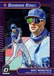 2021 Donruss Optic Base Set Whit Merrifield #9 card
