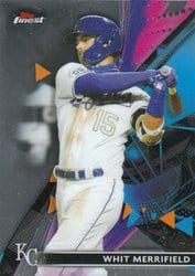 2021 Finest Base Set Whit Merrifield #3 card