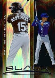2021 Panini Chronicles Black Whit Merrifield #5 card