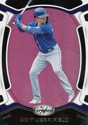 2021 Panini Chronicles Certified Whit Merrifield #28 card
