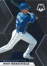 2021 Panini Mosaic Base Set Whit Merrifield #14 card