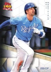 2021 Topps Archives Base Set Whit Merrifield #297 card