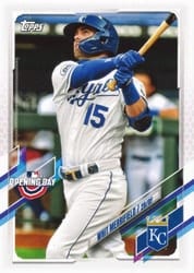 2021 Topps Opening Day Base Set Whit Merrifield #45 card