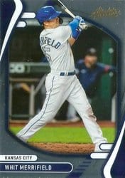2022 Panini Absolute Base Set Whit Merrifield #61 card