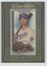 2022 Topps Allen & Ginter Framed Mini Cloth Whit Merrifield #28 card