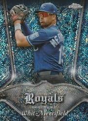2022 Topps Chrome Pinstriped Whit Merrifield #P-21 card