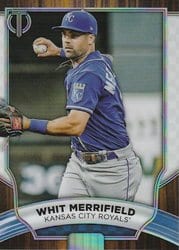 2022 Topps Tribute Base Set Whit Merrifield #6 card