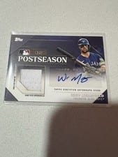 2024 Topps Postseason Performance Autograph Relic Whit Merrifield #PPAR-WM card