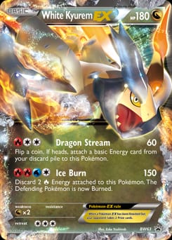 BW Black Star Promos White Kyurem-EX #BW63 card