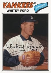 2018 Topps Archives Base Set Whitey Ford #165 card