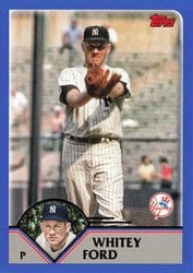 2023 Topps Archives Base Set Whitey Ford #275 card