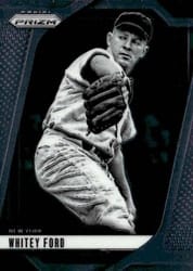 2025 Panini Prizm Base Set Whitey Ford #40 card