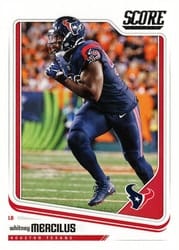 2018 Score Base Set Whitney Mercilus #133 card