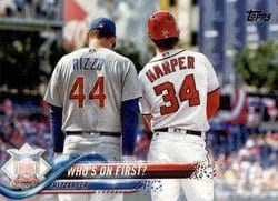 2018 Topps Base Set Who's on First? #126 card