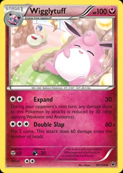 2016 Fates Collide Wigglytuff #66 card
