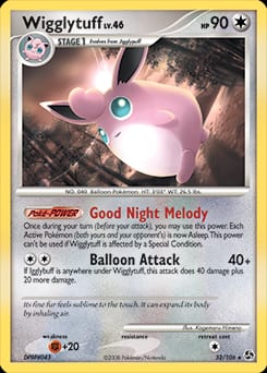 Great Encounters Wigglytuff #32 card