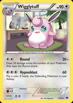Next Destinies Wigglytuff #79 card