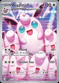 Phantasmal Flames Wigglytuff #105 card