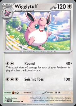 Phantasmal Flames Wigglytuff #77 card