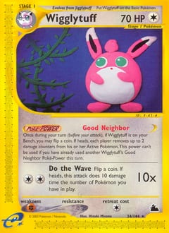Skyridge Wigglytuff #34 card