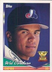 1994 Topps Base Set Wil Cordero #21 card