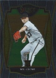 2021 Panini Select Base Set Wil Crowe #184 card