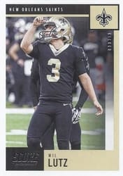 2020 Score Base Set Wil Lutz #276 card