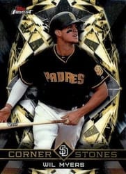 2018 Finest Cornerstones Wil Myers #FC-WM card