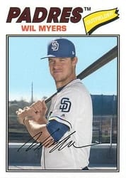 2018 Topps Archives Base Set Wil Myers #179 card