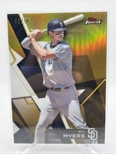 2018 Topps Finest Wil Myers #39 card