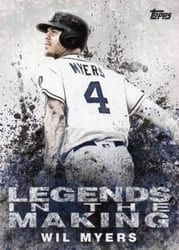 2018 Topps Legends in the Making (Series One) Wil Myers #LTM-WM card
