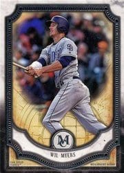 2018 Topps Museum Collection Base Set Wil Myers #34 card
