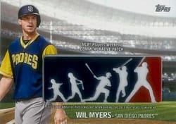 2018 Topps Players Weekend Logo Patches Wil Myers #PWP-WM card