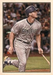 2019 Bowman Heritage Base Set Wil Myers #53VR-111 card