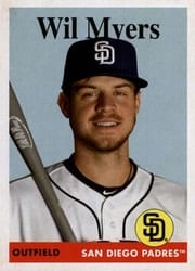 2019 Topps Archives Base Set Wil Myers #65 card