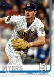 2019 Topps Base Set Wil Myers #485 card
