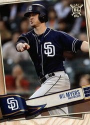 2019 Topps Big League Base Set Wil Myers #217 card