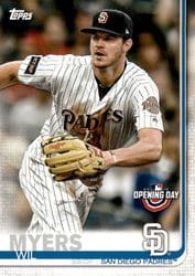2019 Topps Opening Day Base Set Wil Myers #140 card