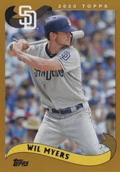 2020 Topps Archives Base Set Wil Myers #284 card