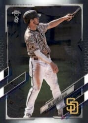 2021 Topps Chrome Ben Baller Edition Base Set Wil Myers #217 card