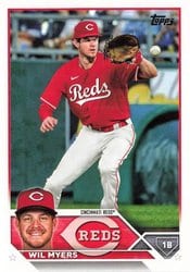 2023 Topps Base Set Wil Myers #506 card