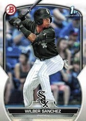 2023 Bowman Prospects Wilber Sanchez #BP-6 card