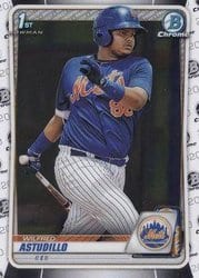 2020 Bowman Chrome Prospects Wilfred Astudillo #BCP-37 card