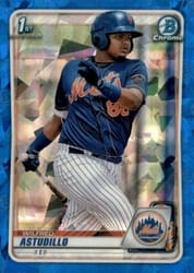 2020 Bowman Sapphire Edition Base Set Wilfred Astudillo #BCP-37 card