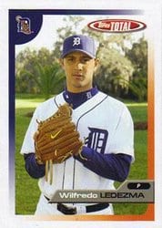2005 Topps Total Base Set Wilfredo Ledezma #54 card
