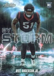 2023 Panini Absolute By Storm Will Anderson Jr. #BST-3 card