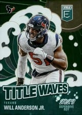 2024 Donruss Elite Title Waves Will Anderson Jr. #6 card