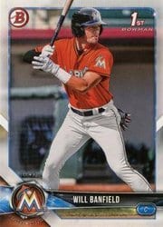 2018 Bowman Draft Base Set Will Banfield #BD-113 card